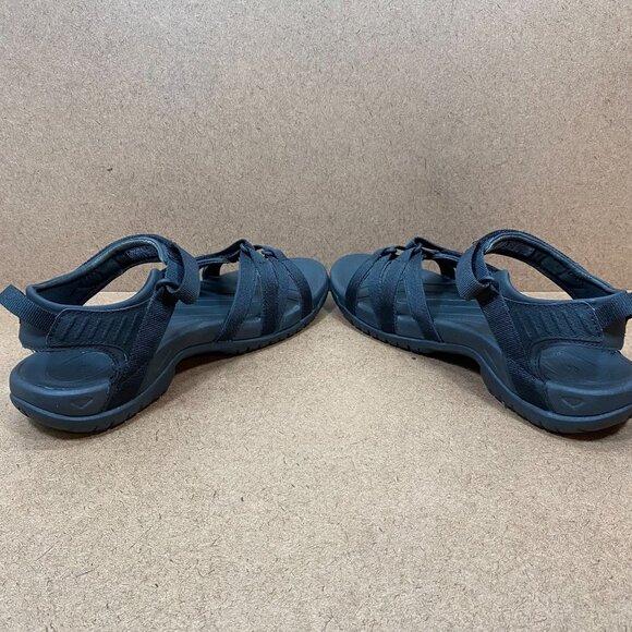 Teva Tirra Womens Black Sandals Size 11 Adjustable Straps Rubber Sole Outdoor - Picture 5 of 8